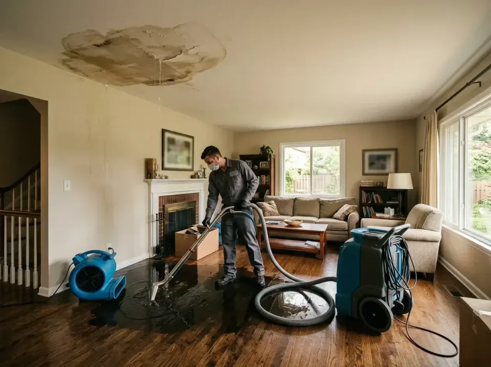 attic-pipe-burst-ceiling-drip-008 — frequently asked questions, Water Damage Restoration & Carpet Care in Lenexa, KS